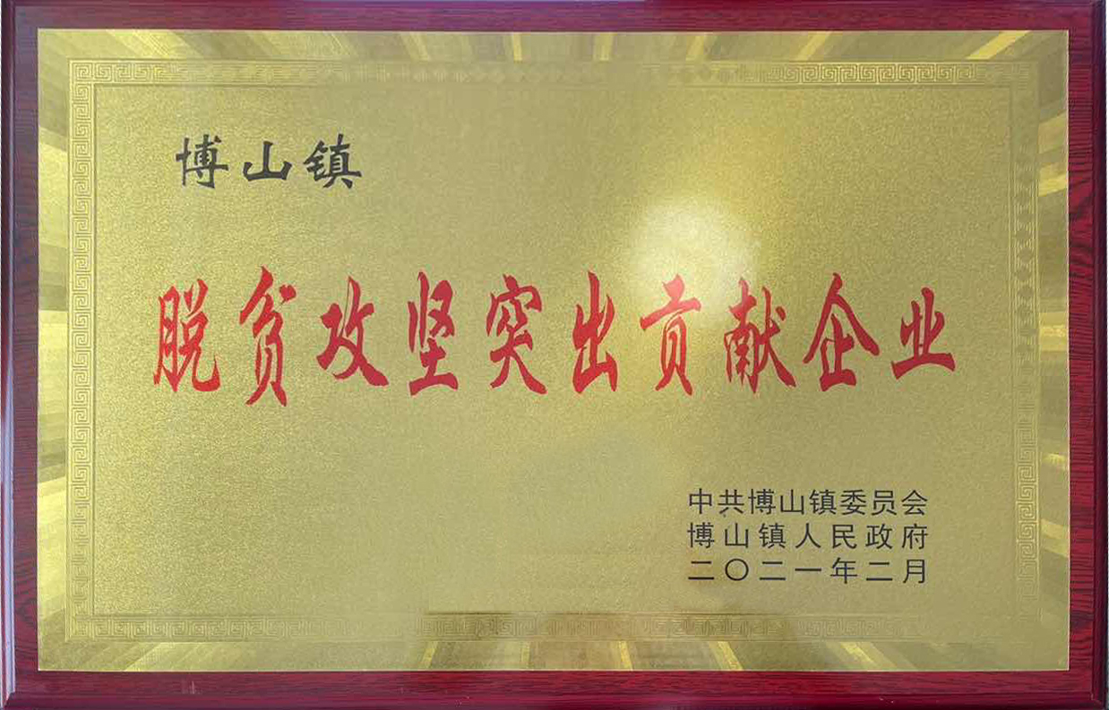 市能源集團所屬鑫能集團脫貧攻堅工作受到博山鎮(zhèn)人民政府表彰(圖1)